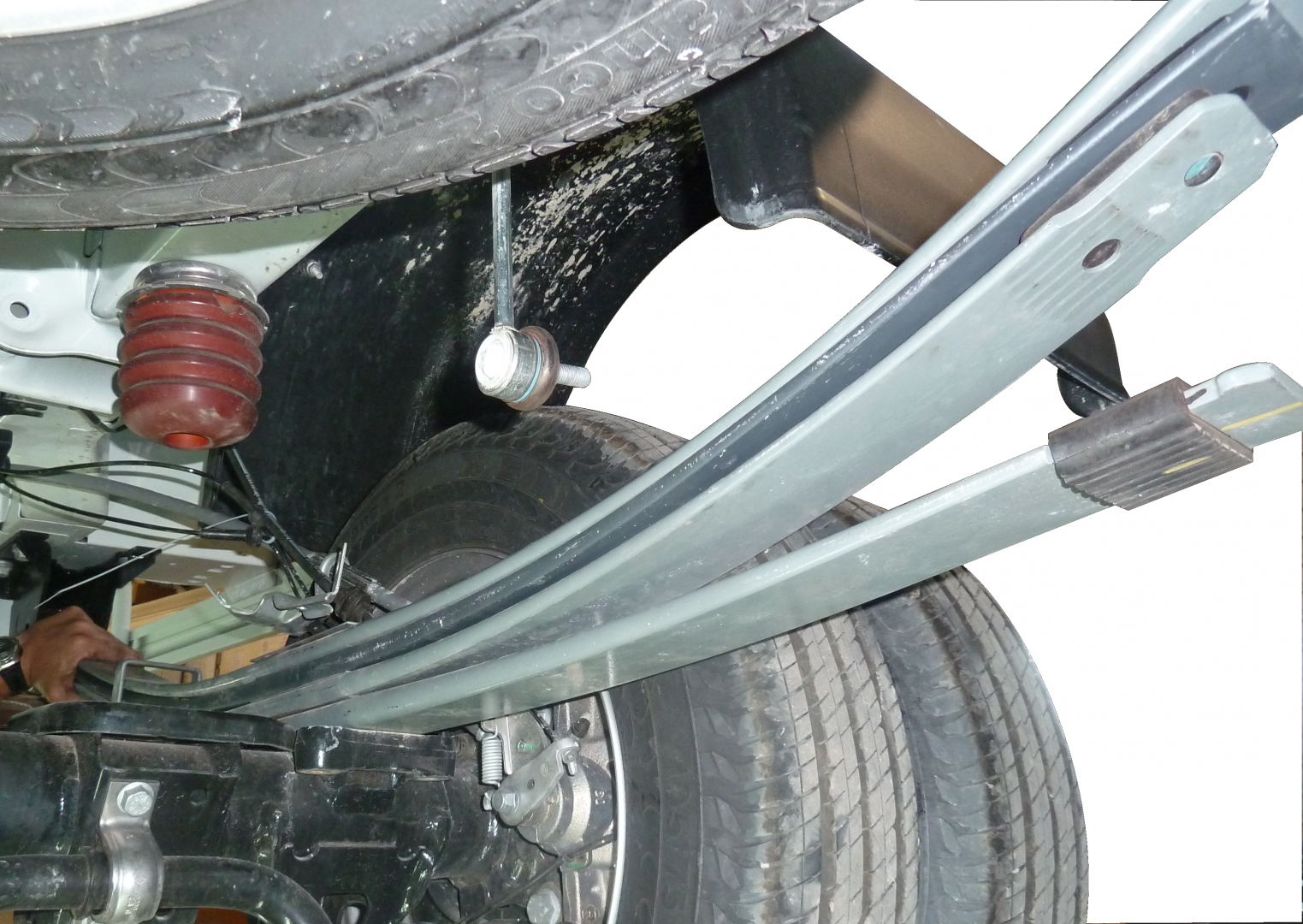 KIT LAMES DE RENFORT ARRIERE + AMORTISSEURS RALLONGES RENFORCES